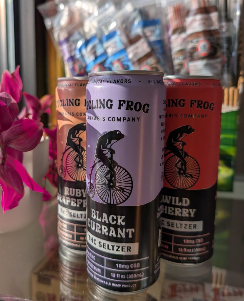 THC drinks selection in Woodstock GA