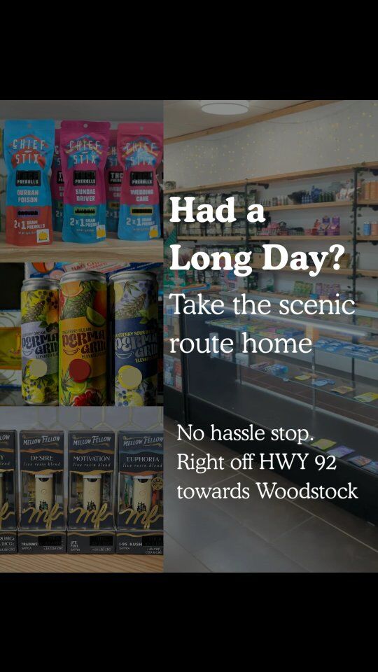Long day?
Don’t rush straight home.

Take the scenic route and stop by Paradise Hemp Woodstock — an easy pull-in along your drive with a wide selection of hemp-derived products and a chill, no-pressure vibe.

📍 Right along your route
🛣️ Easy in, easy out
🌿 21+ | Woodstock, GA

#woodstockga #hemplife #educatedandelevated #shoplocalga #locallyowned