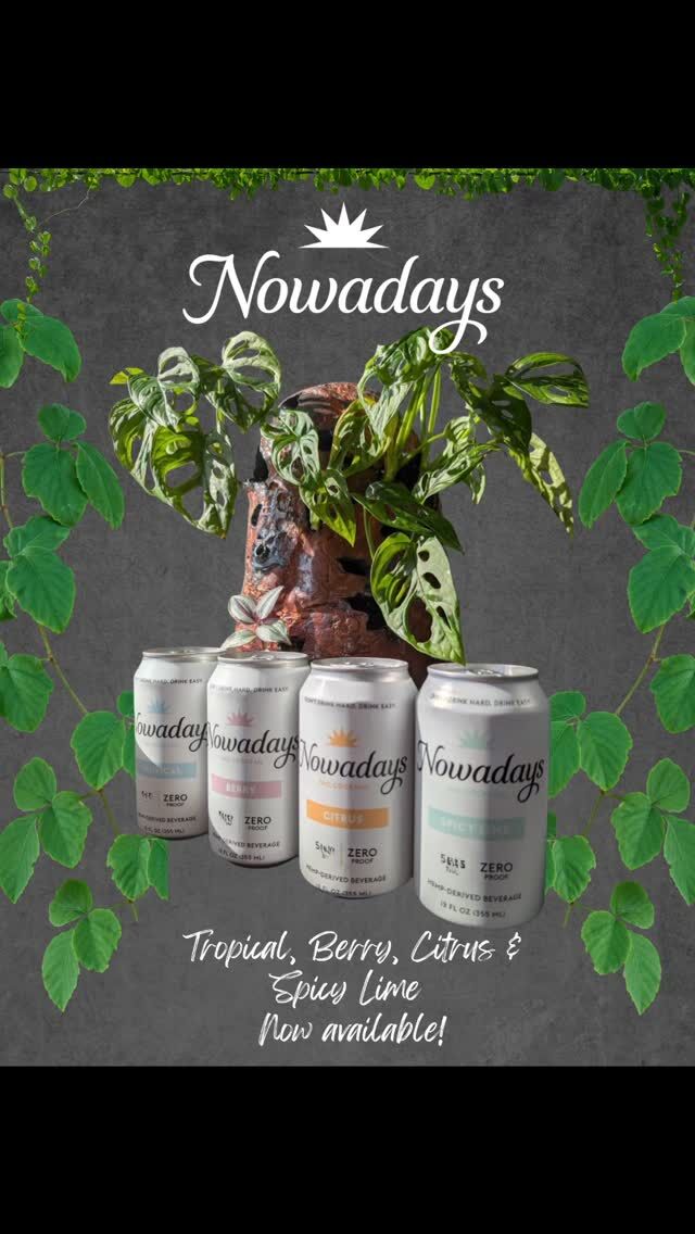 New in the fridge 👀

Nowadays seltzers are here in:
Tropical • Berry • Citrus • Spicy Lime

These infused beverages are a great option if you want something light, tasty, and alcohol-free.

#THCSeltzer
#HempBeverage
#DrinkDifferent
#AlcoholFreeVibes